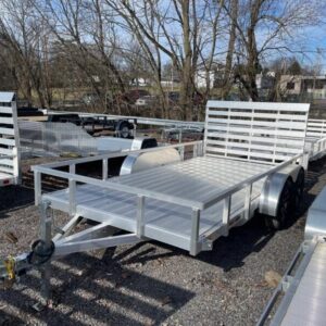 2024 Sport Haven Aluminum Deluxe Utility Trailer – Tandem Axle, 7,000# GVWR