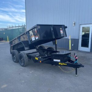 Big Tex 5 x 10 Low Profile Dump Trailer Barn Doors