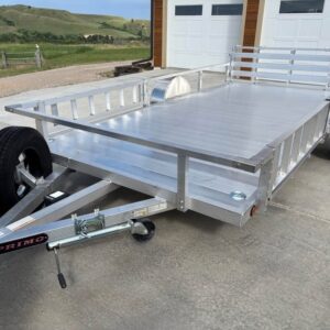 Utility Trailer - 2022 Primo Aluminum 6.8’ x 14’, Electric Brakes