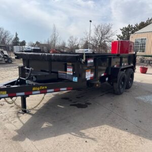 2025 Big Tex 4LP 14' Dump Trailer – 14K GVWR | Low Profile, Slide-In Ramps, Tarp Kit