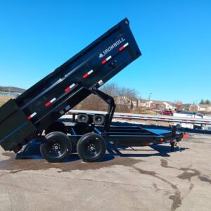 2024 Iron Bull 7x14 High Side Dump Trailer – DTB8314072, 14K GVWR