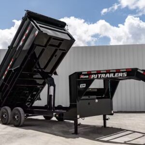 2025 PJ 16' Dump Trailer – Tandem Axle, Heavy-Duty Construction