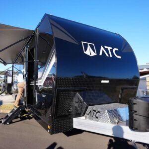 ATC 8.5×28 PLA 550 Aluminum Toy Hauler – Travel Trailer & Garage Combo