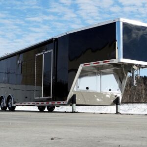 40' Aluminum Custom Race Gooseneck Trailer
